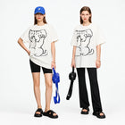 Minimalism Women's Art Print Loose Summer T-Shirt