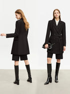 Women's Minimalist Slim Fit Blazer - Autumn Commuter Jacket