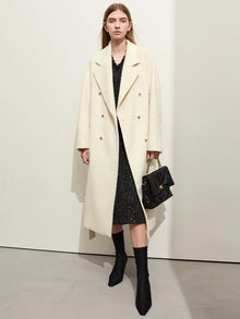 Minimalist V-Neck A-Line Midi Dress - Elegant Winter Style