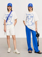Minimalism Women's Art Print Loose Summer T-Shirt