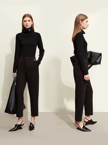 Women's Warm Slim Trousers - Winter Casual Versatile Pants